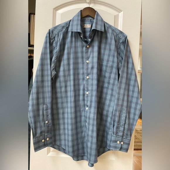 Peter Millar Mens Button Down, Medium - Picture 1 of 3